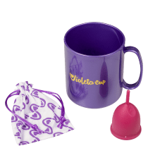 Kit Violeta Cup Tipo B Vermelha (2 Produtos)