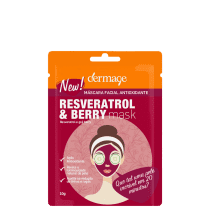 Dermage Resveratrol e Berry - Máscara Facial 10g