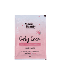 Magic Beauty Curly Crush 2A a 3A Sachê - Máscara de Nutrição 30g