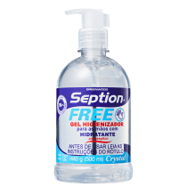 Seption Free Crystal - Gel Higienizador para Mãos 500ml