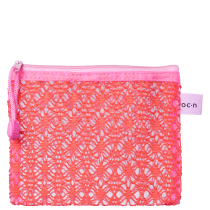 Océane Lace Bag Pink Pequena - Nécessaire