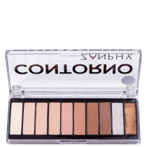 Zanphy Contorno 10 Cores - Paleta de Maquiagem 20g