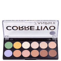 Zanphy 12 Cores - Paleta de Corretivo 15,6g