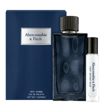 Kit Abercrombie & Fitch Perfume Instinct Men Blue Eau de Toilette 100ml + Travel Size 15ml