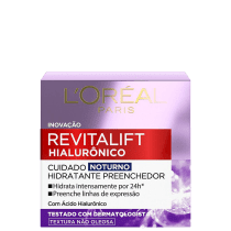L'Oréal Paris Revitalift Hialurônico Tratamento Noturno - Creme Anti-Idade 50ml