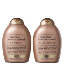 Kit OGX Brazilian Keratin Smooth Daily (2 Produtos)