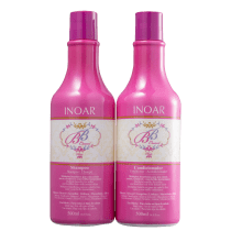 Kit Inoar BB Cream Hair Duo (2 Produtos)