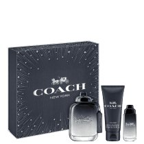 Conjunto Coach for Men Masculino - Eau de Toilette 100ml + Gel de Banho 100ml + Travel Size 15ml