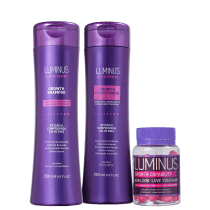 Kit Luminus Growth Simple Cabelo Seco (3 Produtos)