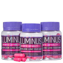 Kit Luminus Growth Capability X3 Trimestral - Suplemento Alimentar 3x30 Cápsulas