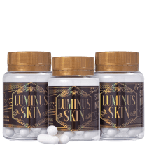 Kit Luminus Skin Trimestral - Suplemento Alimentar 3X30 Cápsulas