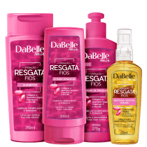 Kit DaBelle Hair Resgata Fios Full (4 Produtos)