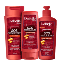 Kit DaBelle Hair SOS Crescimento Trio (3 Produtos)