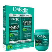 Kit DaBelle Hair Cachos da Onda Especial Trio (3 Produtos)
