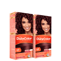 Kit DutyColor 6.5 Acaju Duo - Coloração Permanente (2 Unidades)