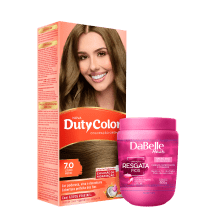 Kit DaBelle Hair DutyColor Resgata Louro Médio (2 Produtos)