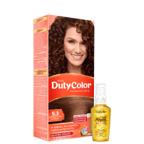 Kit DaBelle Hair DutyColor Mágico Castanho Claro Dourado (2 Produtos)