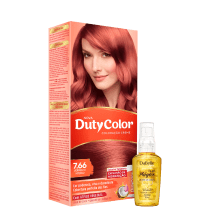 Kit DaBelle Hair DutyColor Mágico Louro Médio Vermelho Intenso (2 Produtos)