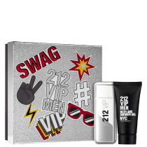 Conjunto 212 Vip Men Swag Carolina Herrera Masculino - Eau de Toilette 50ml + Gel de Banho 75ml