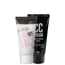 Kit Océane CC Cream + Light My Face (2 Produtos)