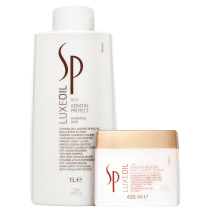 Kit SP System Professional Luxe Oil Keratin Restore Salon Duo (2 Produtos)