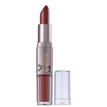 Ruby Rose Duo Semi-Matte 211 Nude Médio - Batom 6,6g