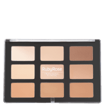 Ruby Rose Professional - Paleta de Pó Facial