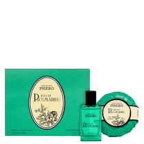 Kit Phebo Água de Rosmarino Miniatura Colônia & Sabonete (2 Produtos)