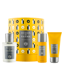 ACQUA DI PARMA KIT COM COLONIA PURA EDC 100ML, GEL DE BANHO 75ML E DESODORANTE 50ML