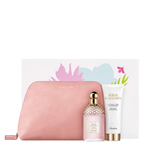 Conjunto Aqua Allegoria Flora Cherrysia Guerlain Unissex - Eau de Toilette 75ml + Loção Corporal 75ml + Nécessaire