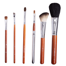 Kit de Pincéis Klass Vough Brown Line Basic Edição Limitada (6 Unidades)