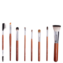 Kit de Pincéis Klass Vough Brown Line Best Seller Edição Limitada (8 Unidades)