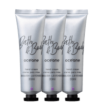 Kit Océane Bath & Body Lavender - Creme Hidratante para Mãos 3x30ml