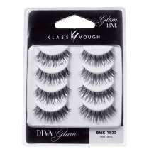 Klass Vough Diva Glam 4 Pares - Cílios Postiços 20g