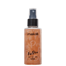 Fixador de Maquiagem Makiê Fix Pro Bronze 120ml
