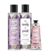 Kit Love Beauty and Planet Smooth & Serene 300ml e Creme de Mão Delicious Glow
