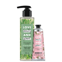 Kit Love Beauty and Planet Sabonete Líquido Detox e Creme de Mão Delicious Glow