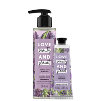 Kit Love Beauty and Planet Sabonete Líquido Caring e Creme de Mão Smooth & Serene
