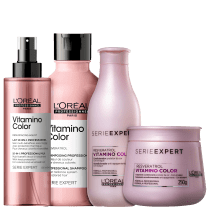 Kit L’Oréal Professionnel Serie Expert Vitamino Color Resveratrol Full (4 Produtos)