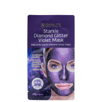 Skinlite Starkle de Diamante com Glitter Violeta - Máscara Facial 10g