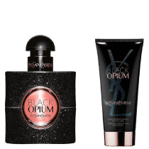 Kit Yves Saint Laurent Black Opium Eau de Parfum 30ml + Loção 50ml