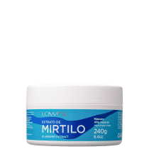 Lowell Extrato de Mirtilo Alto Impacto - Máscara Capilar 240g