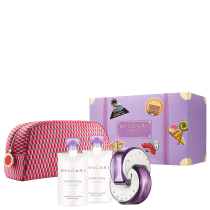 Conjunto Omnia Amethyste Bvlgari Spring - Eau de Toilette 65ml + Loção Corporal 2x75ml + Nécessaire