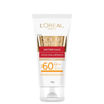 L'Oréal Paris Solar Expertise Antirrugas FPS 60 Com Cor - Protetor Solar Facial 50g