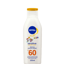 NIVEA SUN Kids Sensitive FPS 60 - Protetor Solar Infantil 125ml