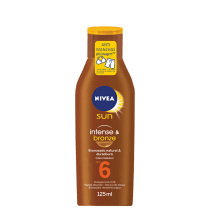 NIVEA SUN Intense & Bronze FPS 6 - Loção Bronzeadora 125ml