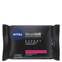 NIVEA MicellAIR Expert - Lenço de Limpeza Facial (20 Unidades)