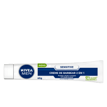 NIVEA Men Sensitive 2 em 1 - Creme de Barbear 65g