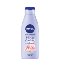 NIVEA Óleos Essenciais Flor de Cerejeira & Óleo de Jojoba - Loção Hidratante Corporal 200ml
