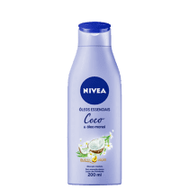 NIVEA Mousse Coco e Óleo Monoi - Loção Hidratante Corporal 200ml